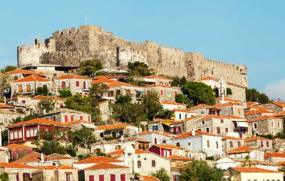 Molyvos and the castle image