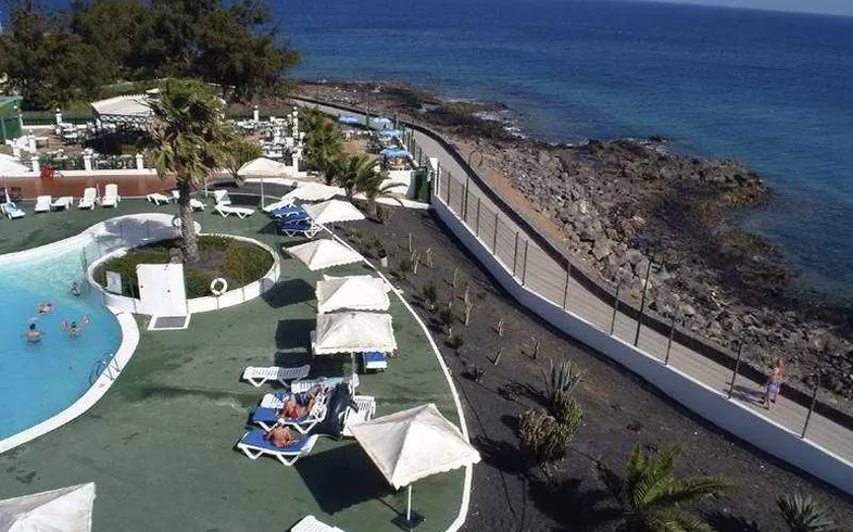 Blue Sea Costa Teguise Beach Canary Islands Lanzarote Costa